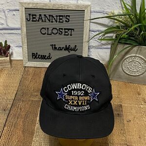 Vintage Dallas Cowboys 92 Super Bowl Champions snapback hat